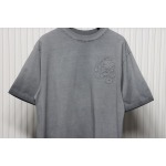 Chrome Hearts Back Large Cross Patch Embroidery T-shirt Grey