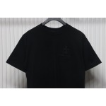 Chrome Hearts Back Overlap Cross Patch Embroidered T-Shirt Black