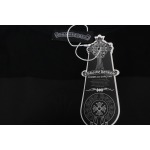 Chrome Hearts Back Overlap Cross Patch Embroidered T-Shirt Black