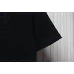 Chrome Hearts Back Overlap Cross Patch Embroidered T-Shirt Black