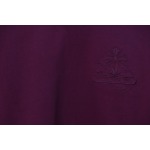 Chrome Hearts Back Overlap Cross Patch Embroidered T-Shirt Deep Crimson