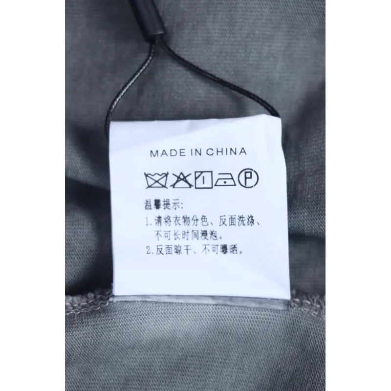 Chrome Hearts Washed Back Print T-Shirt Grey