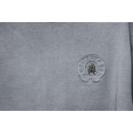 Chrome Hearts Washed Back Print T-Shirt Grey