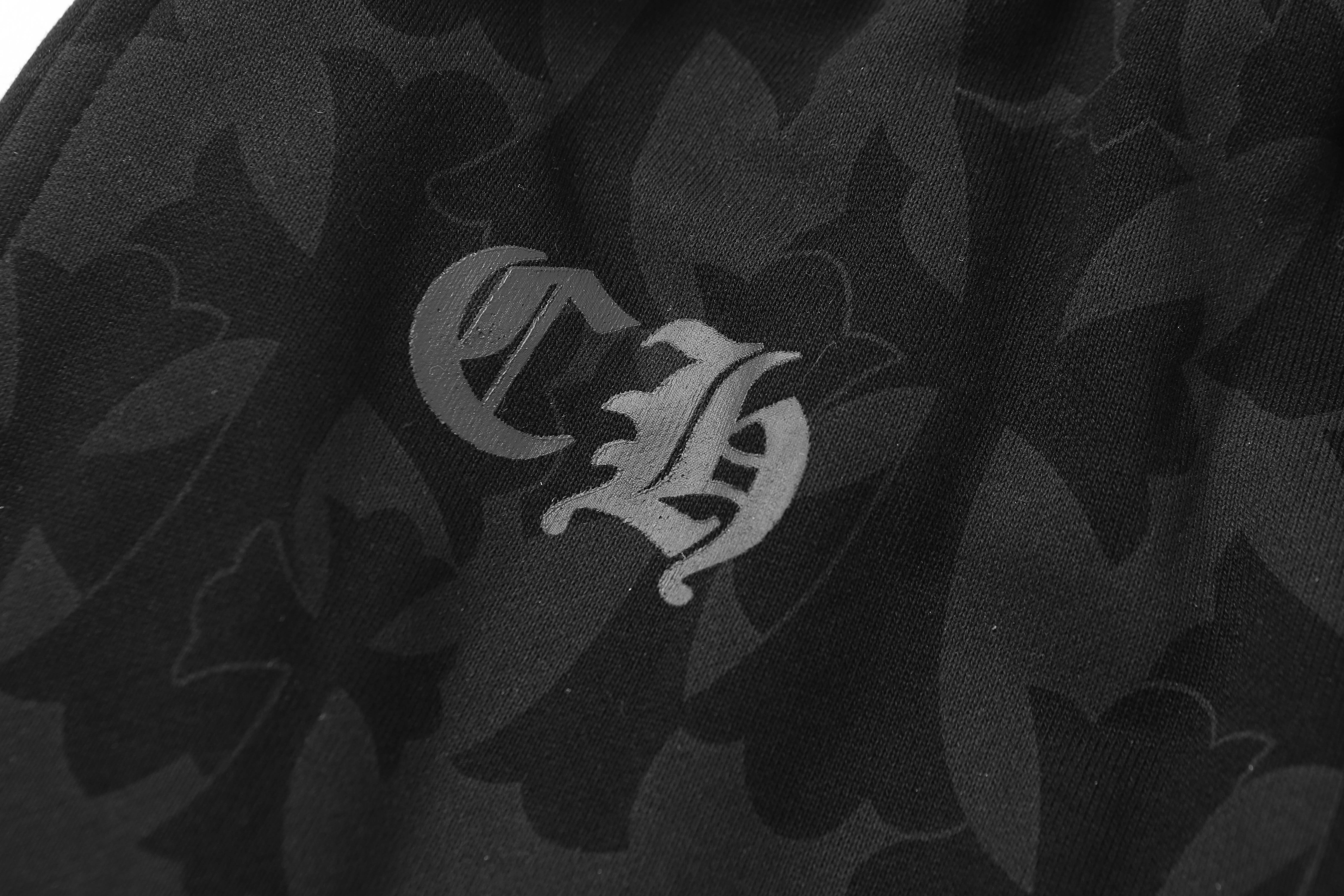 Chrome Hearts Cross Sweatshorts #2290 Black