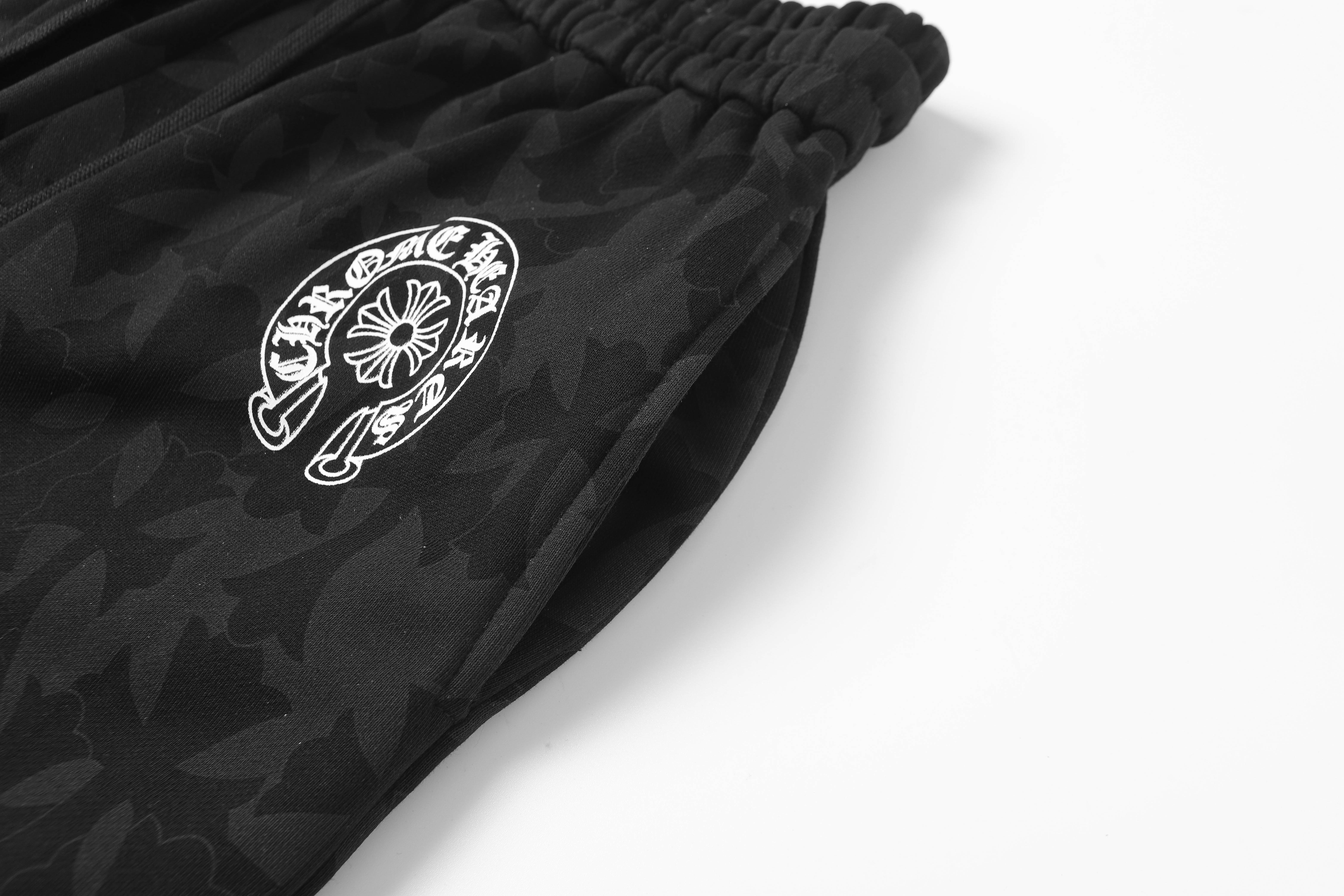 Chrome Hearts Cross Sweatshorts #2290 Black