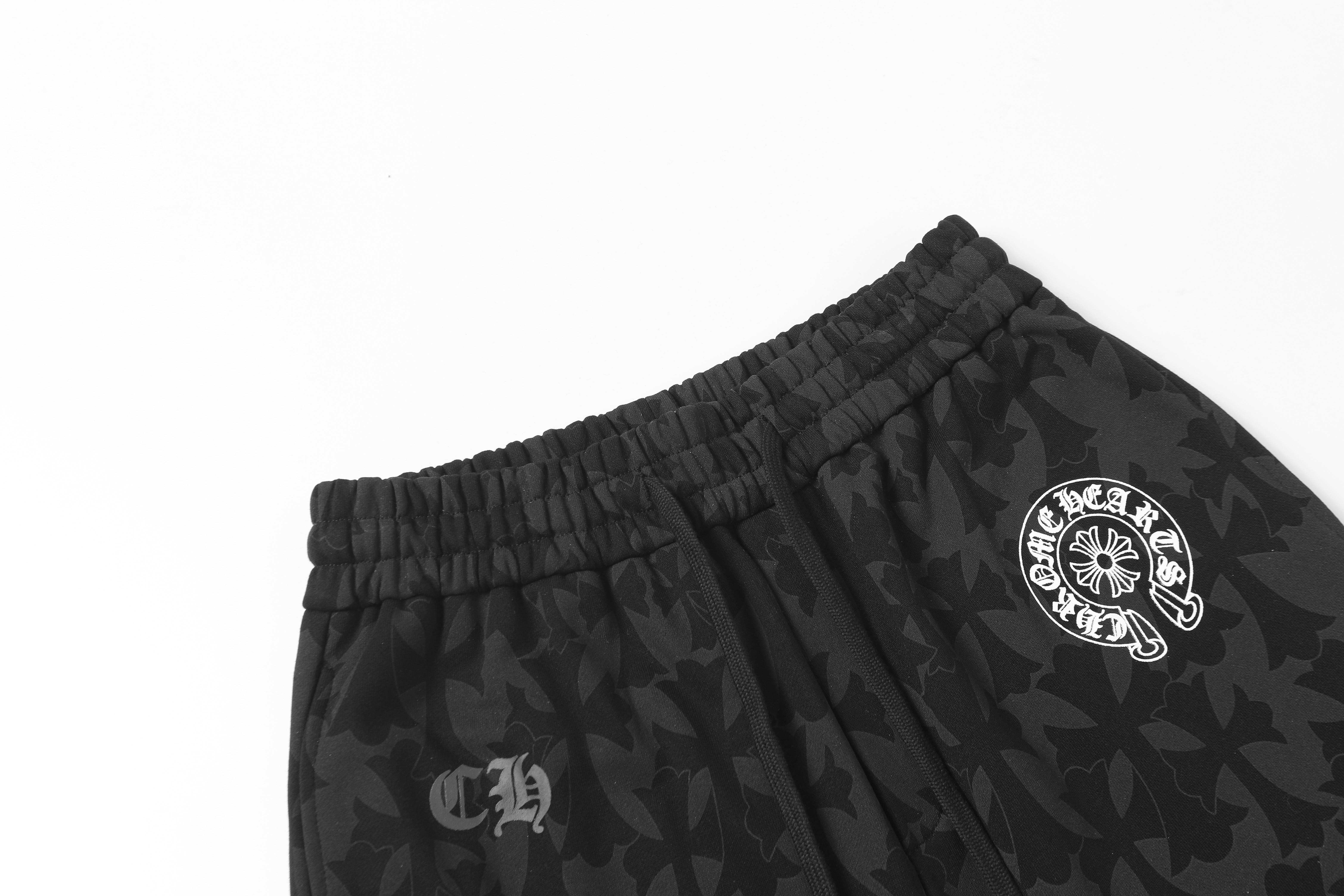 Chrome Hearts Cross Sweatshorts #2290 Black