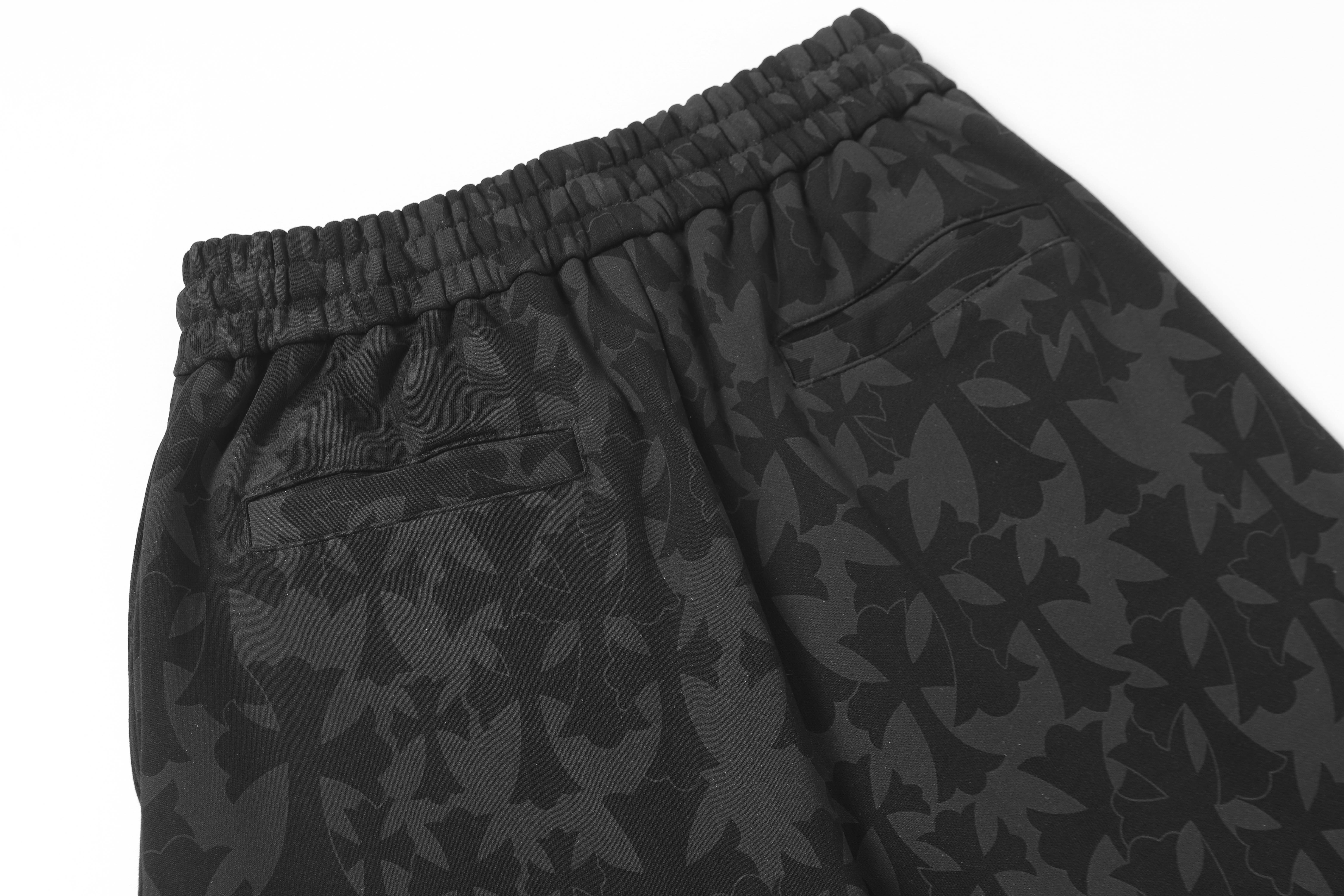 Chrome Hearts Cross Sweatshorts #2290 Black
