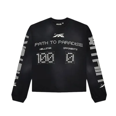 Coco Shoes Hellstar Scoreboard Long-Sleeve T-Shirt Black 01