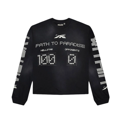 Coco Shoes Hellstar Scoreboard Long-Sleeve T-Shirt Black 01