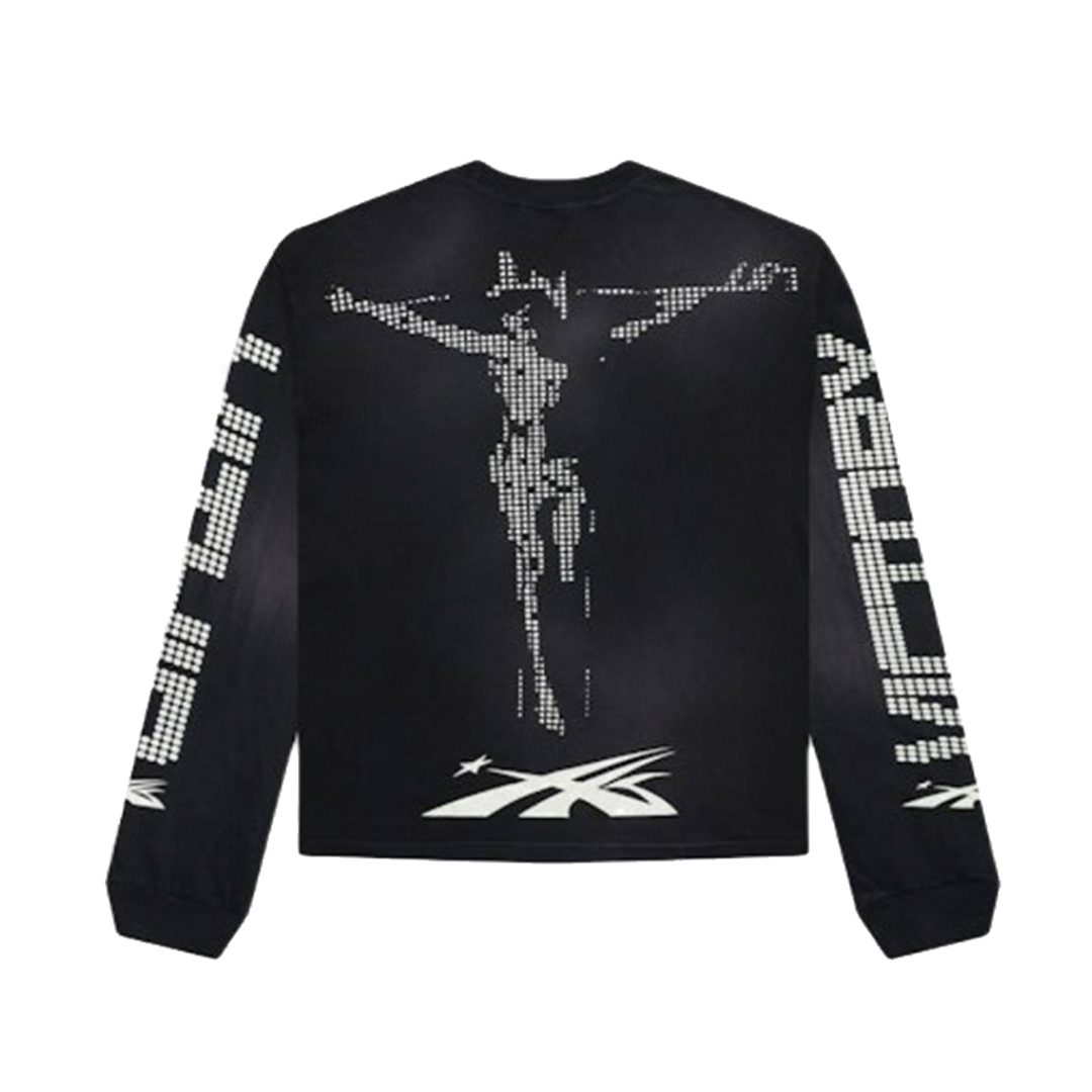 Coco Shoes Hellstar Scoreboard Long-Sleeve T-Shirt Black