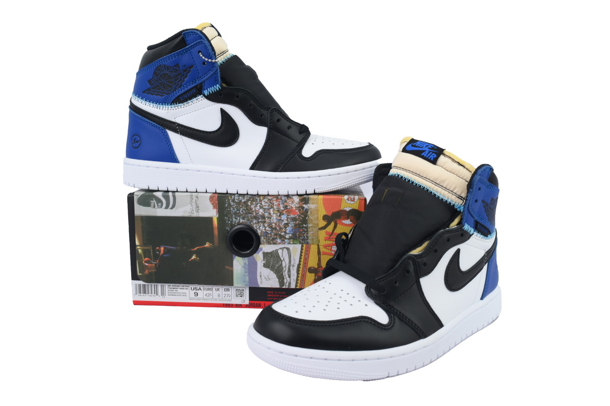 Air Jordan 1 Mid x Union LA Blue Lightning IO7847-001