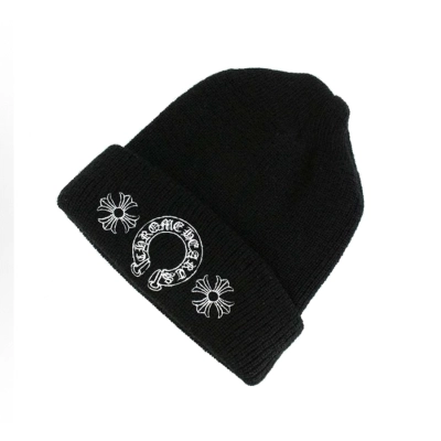 Coco Shoes Chrome Hearts Horse Shoe Beanie Black 02