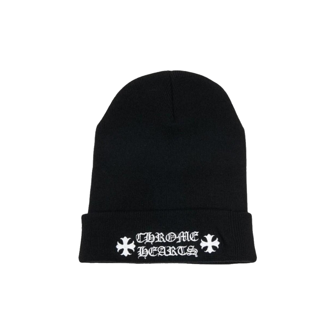 Chrome Hearts Logo Beanie Black