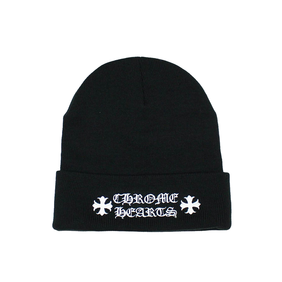 Chrome Hearts Logo Beanie Black