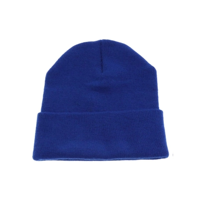 Chrome Hearts Logo Beanie Blue 02