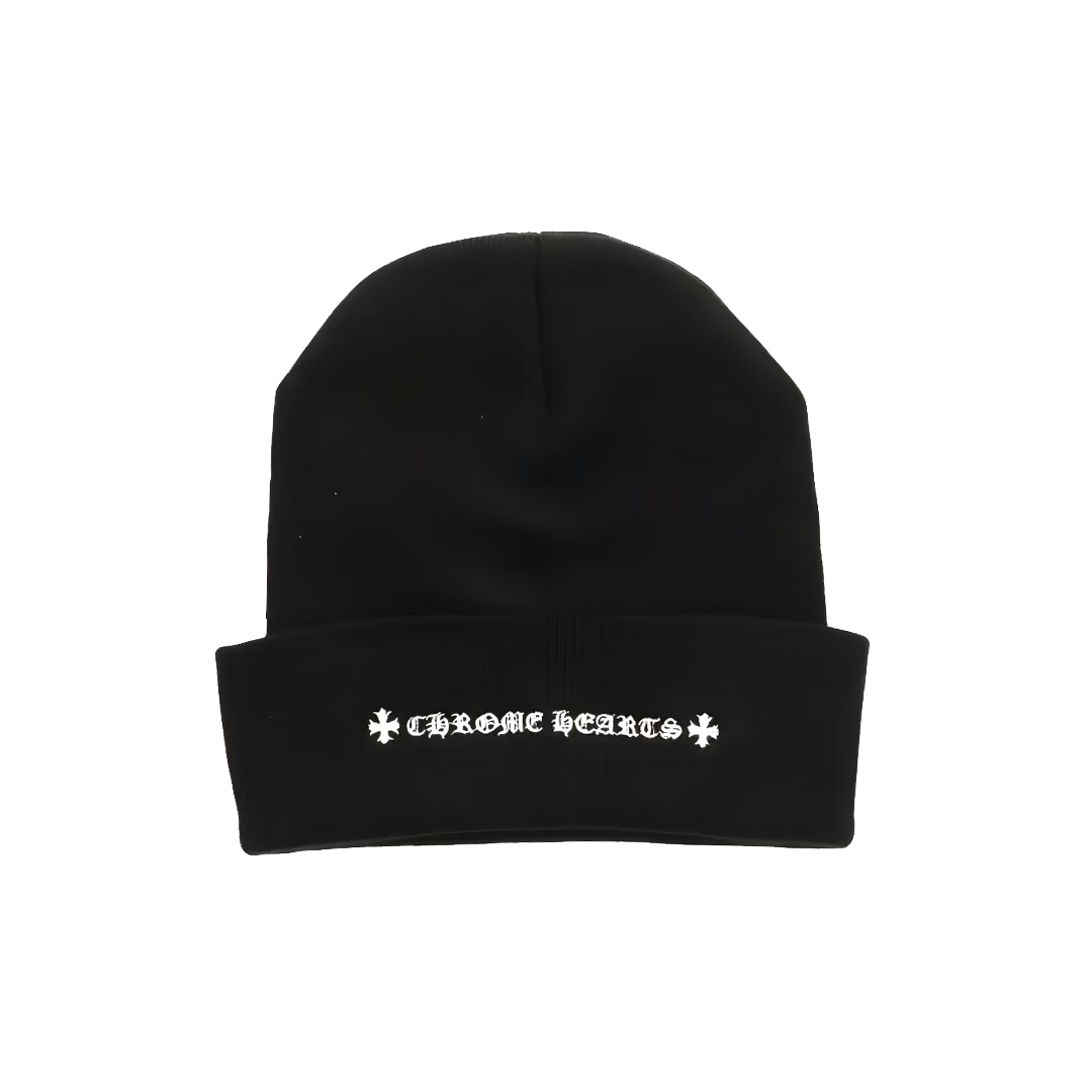 Chrome Hearts Matty Boy Chomper Beanie Black
