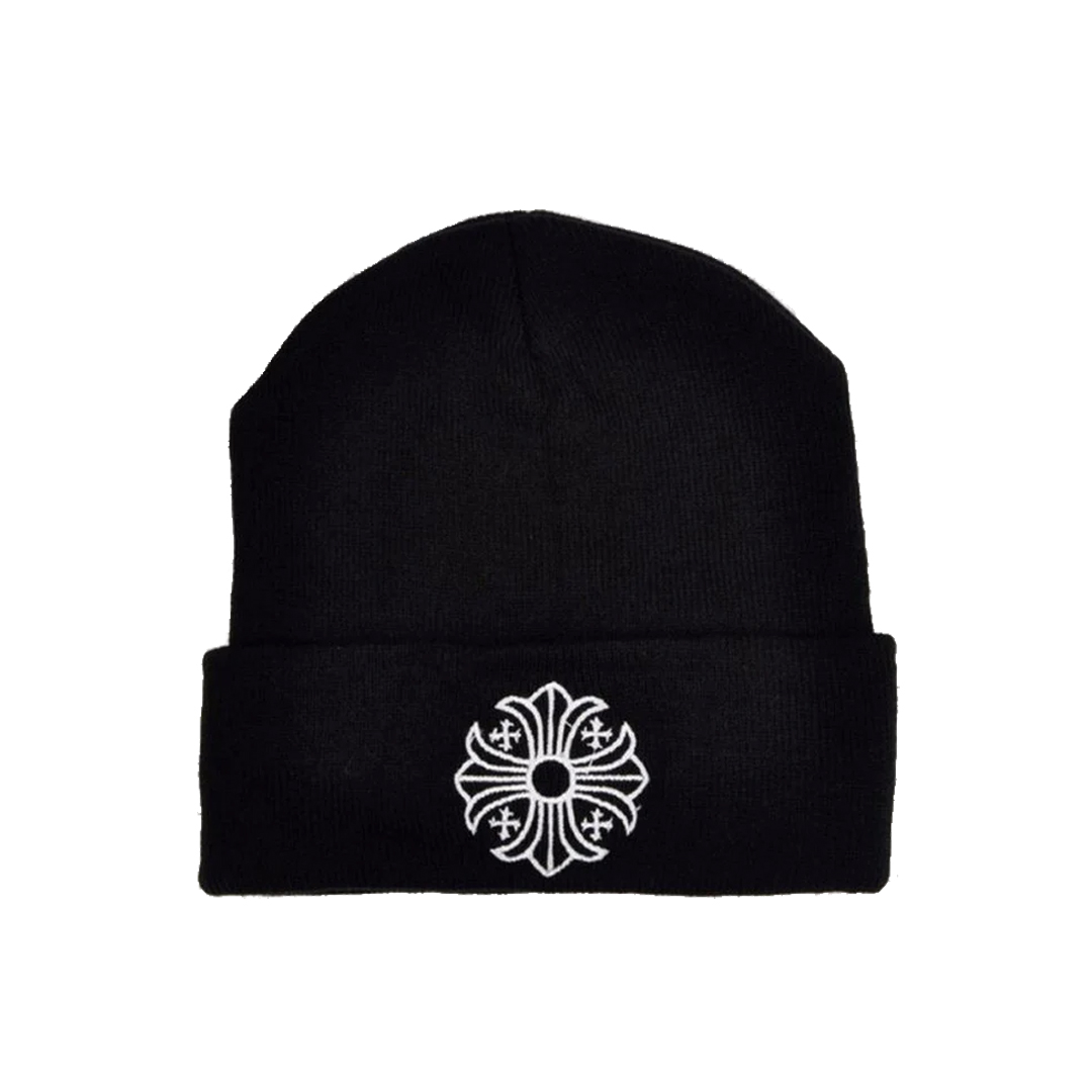Chrome Hearts Plus Cross Beanie Black