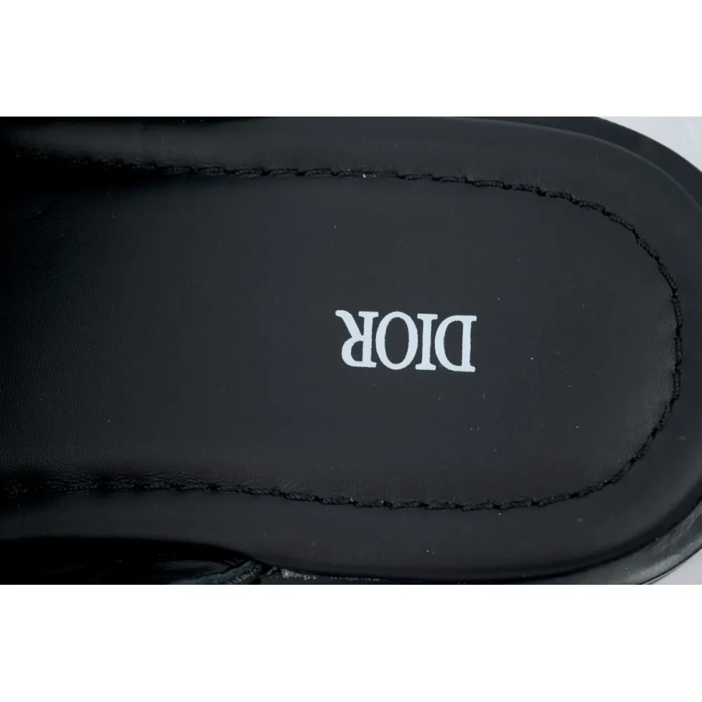 Dior Alias Sandal Black Dior Oblique Jacquard