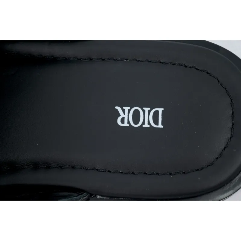 Dior Alias Sandal Black Dior Oblique Jacquard