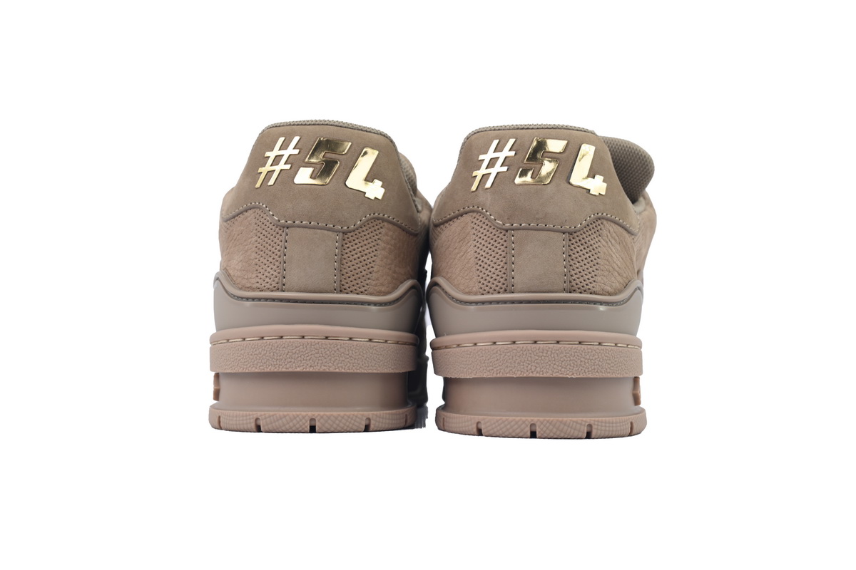 Coco Shoes Louis Vuitton Trainer Brown Small Embossing