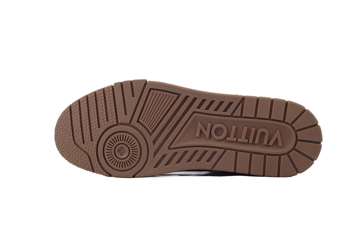 Coco Shoes Louis Vuitton Trainer White Brown 