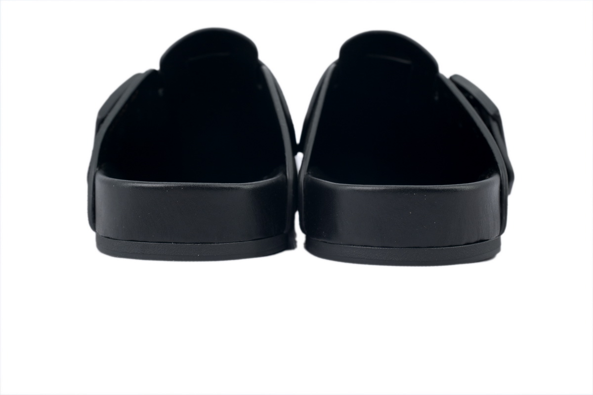 Coco Shoes Balenciaga Sunday Suede Mules Black