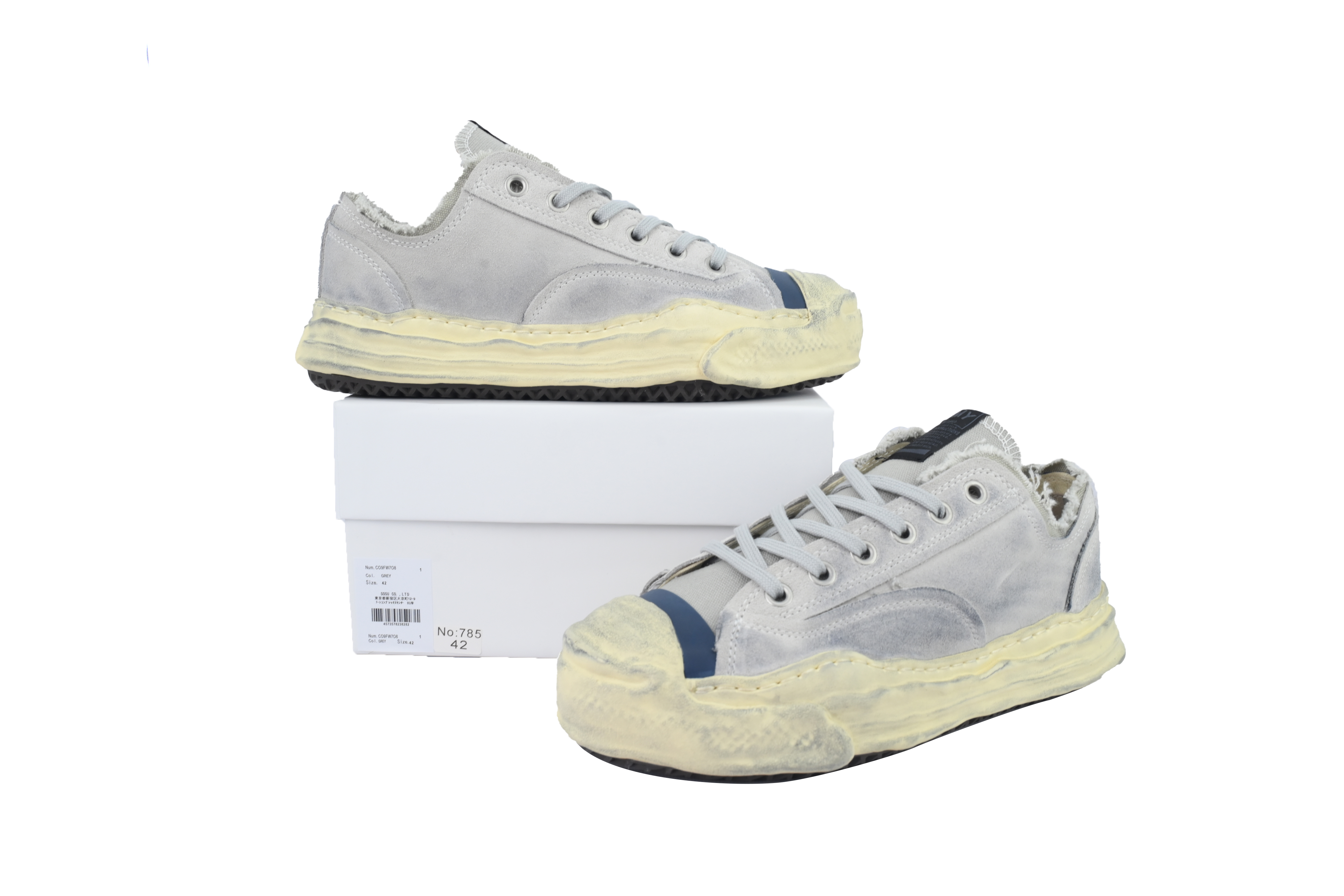 Mihara Yasuhiro Distressed Gray NO.785