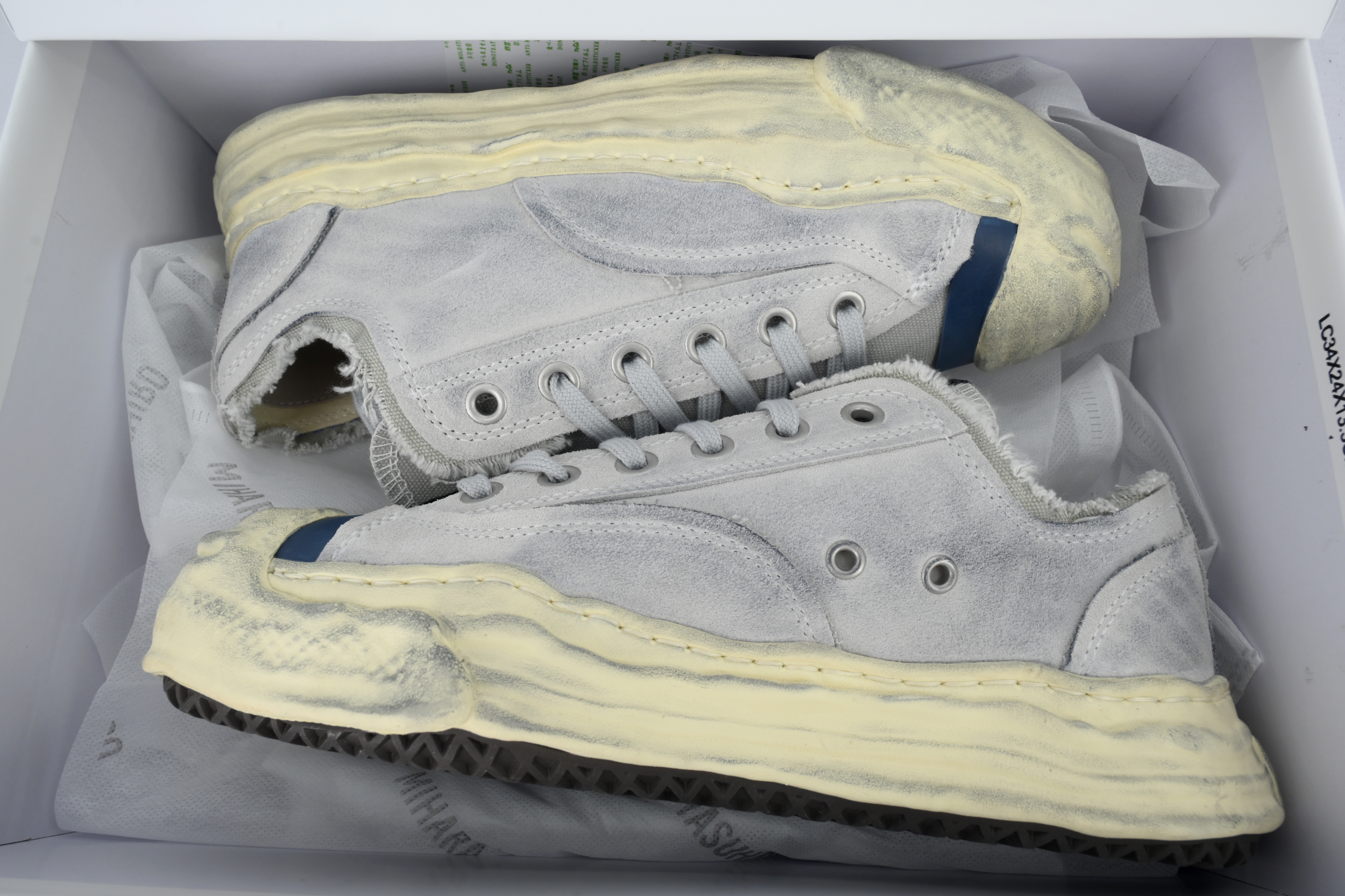 Mihara Yasuhiro Distressed Gray NO.785