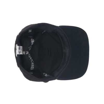 Chrome Hearts CH Cross Flat Snapback Hat Triple Black 02