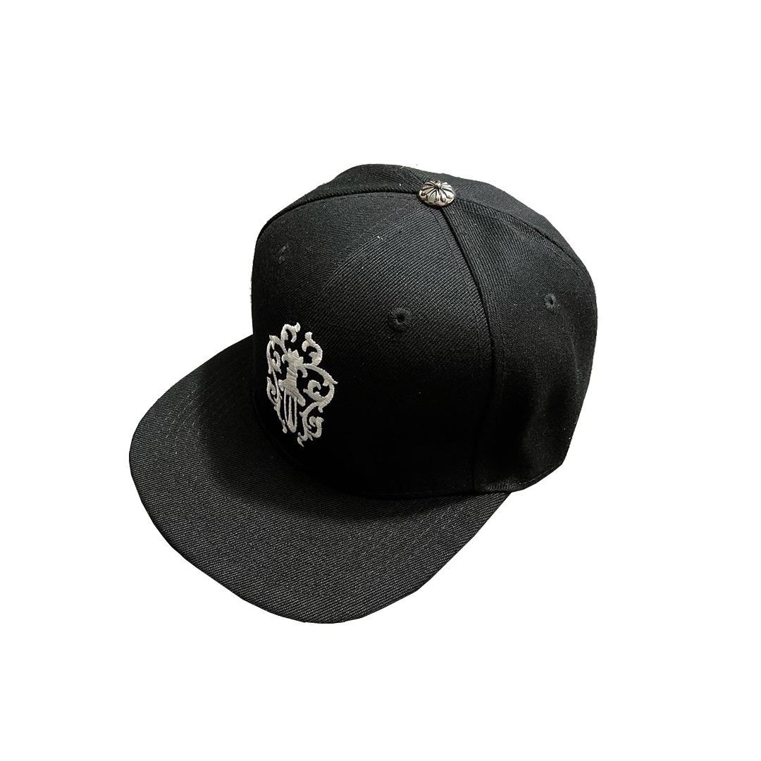 Chrome Hearts Dagger Denim Baseball Hat Black