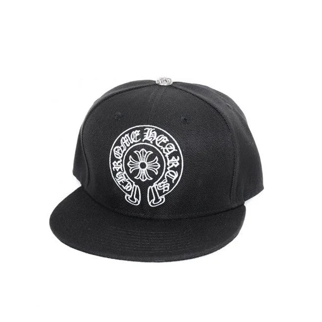 Chrome Hearts Horseshoe Embroidered Cross Baseball Cap CH Hat