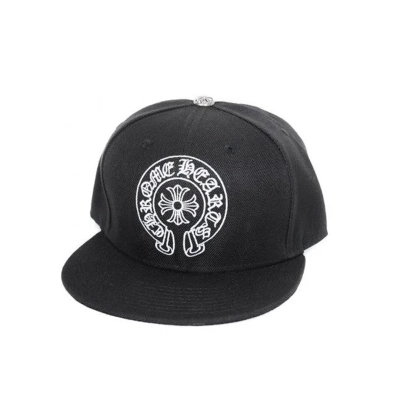 Chrome Hearts Horseshoe Embroidered Cross Baseball Cap CH Hat 01