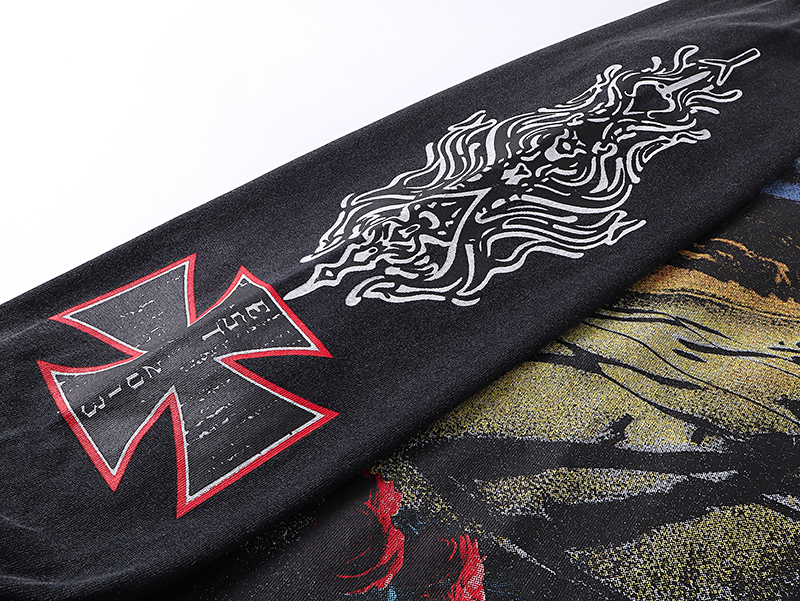 Coco Shoes Godspeed Long Lonely Road L/S Thermal Tee #1100 Black Wash