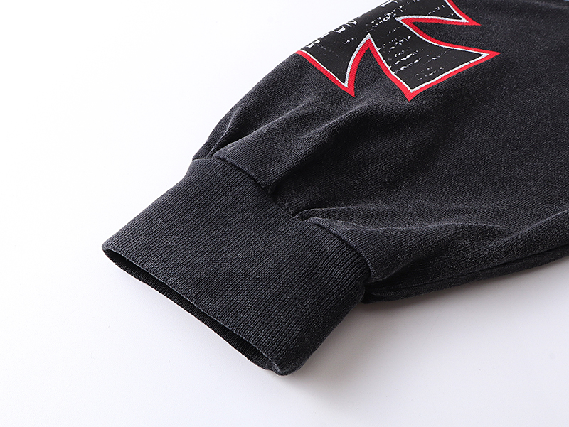 Coco Shoes Godspeed Long Lonely Road L/S Thermal Tee #1100 Black Wash