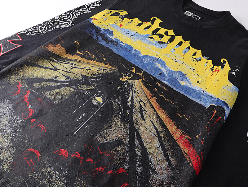 Coco Shoes Godspeed Long Lonely Road L/S Thermal Tee #1100 Black Wash