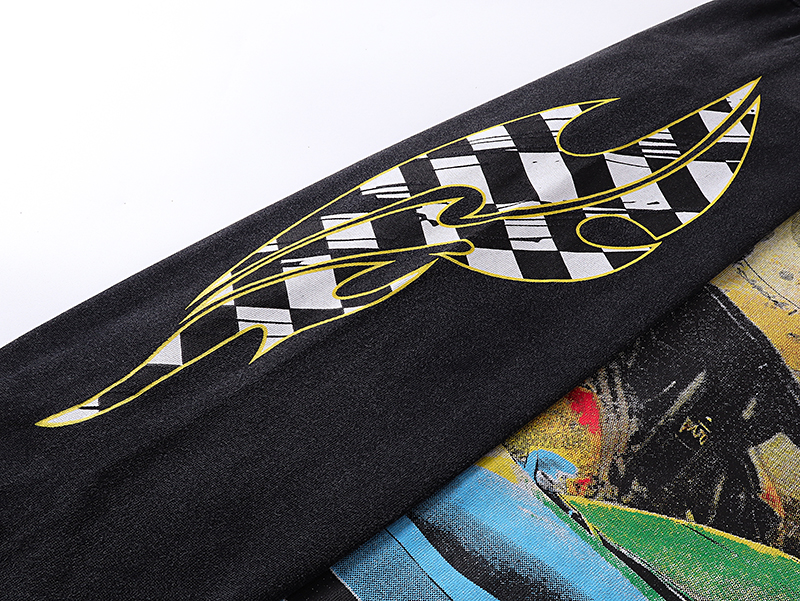 Coco Shoes Godspeed Sunset Drift Long Sleeve T-shirt #1105 Black Wash   