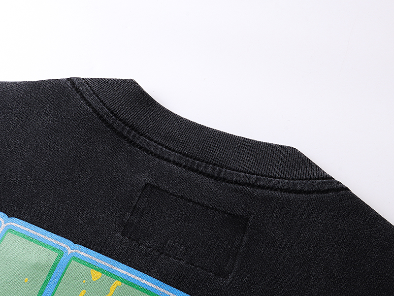 Coco Shoes Godspeed Sunset Drift Long Sleeve T-shirt #1105 Black Wash   