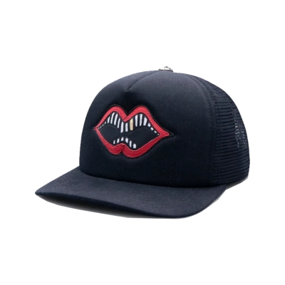 Chrome Hearts Mattyboy Mouth Hat Chomper Trucker Cap 01