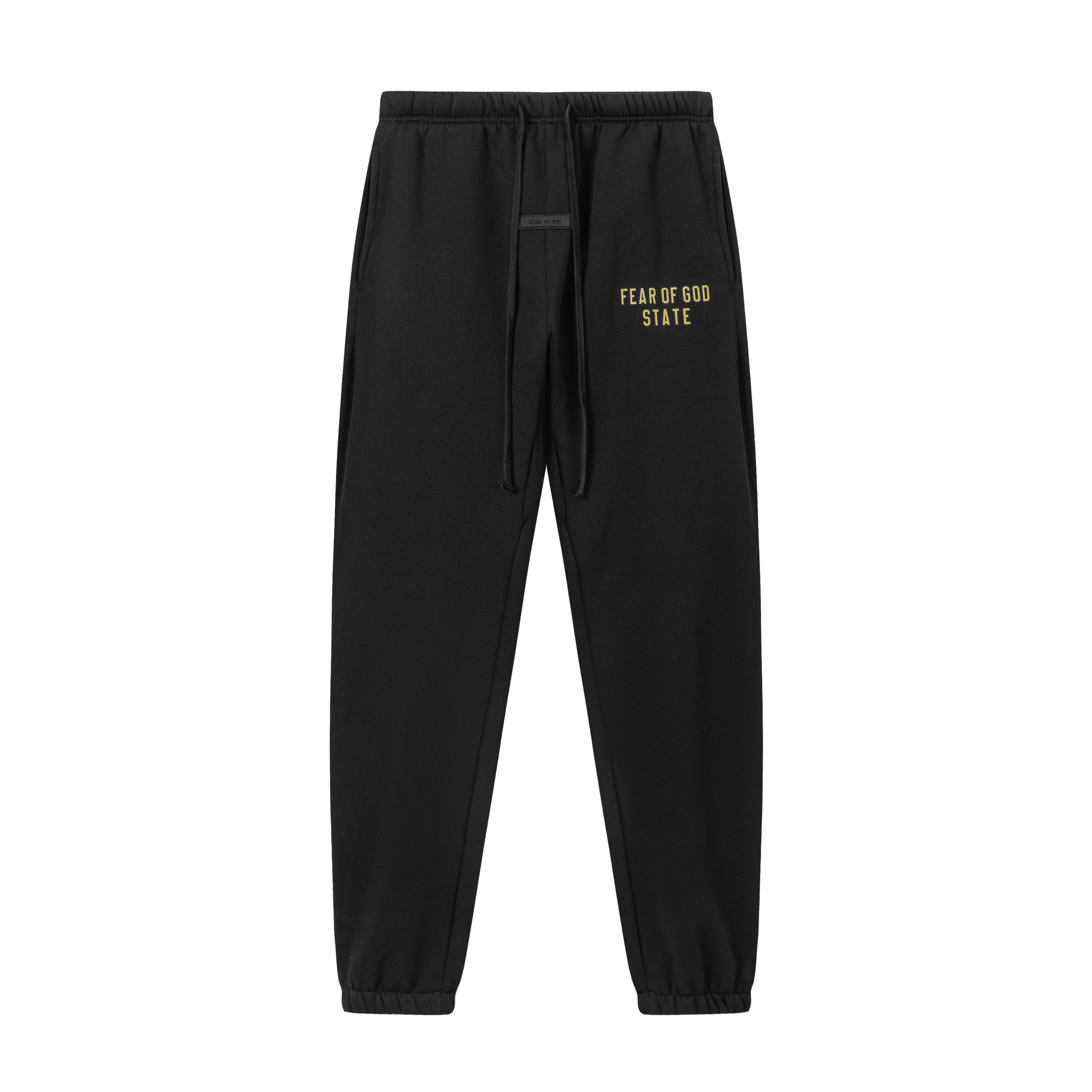 Fear of God Essentials Fleece Hoodie & Sweatpant Set FG318#948 Black