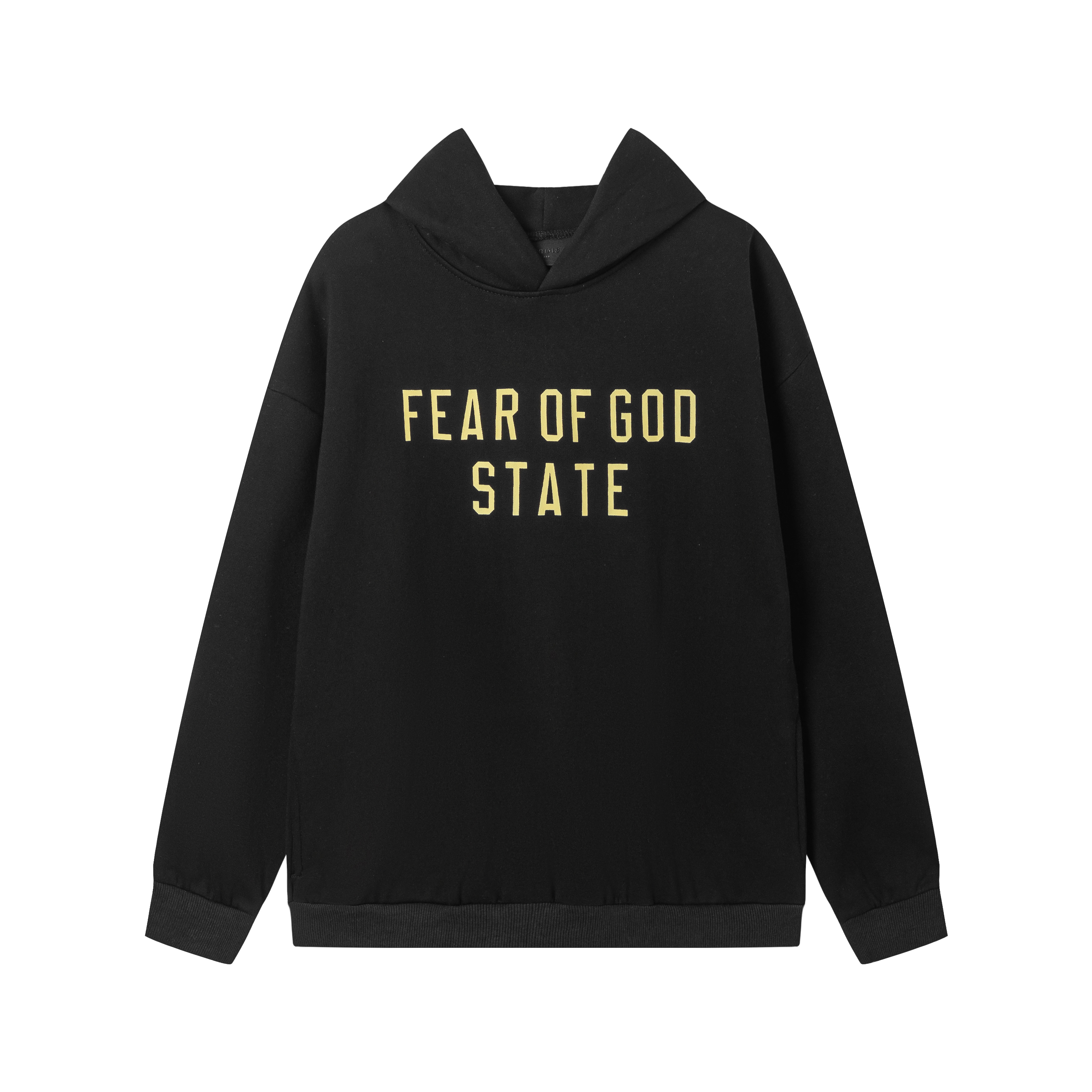 Fear of God Essentials Fleece Hoodie & Sweatpant Set FG318#948 Black