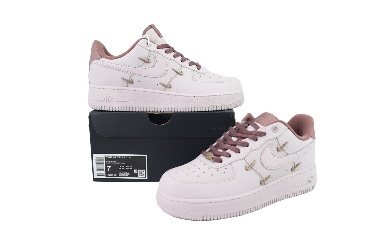 Coco Shoes Nike Air Force 1 07 LX Pink Russett HF0735-001