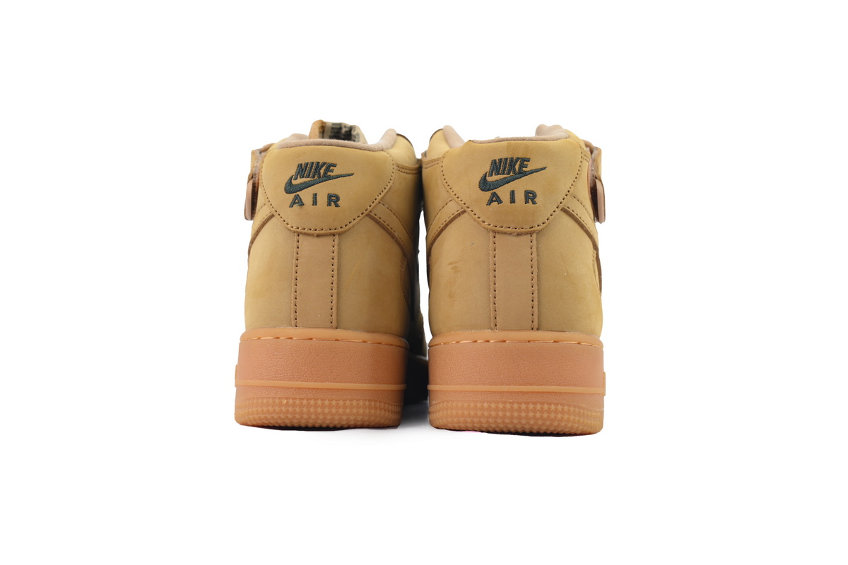 Coco Shoes Nike Air Force 1 Mid 07 PRM QS Flax 715889-200