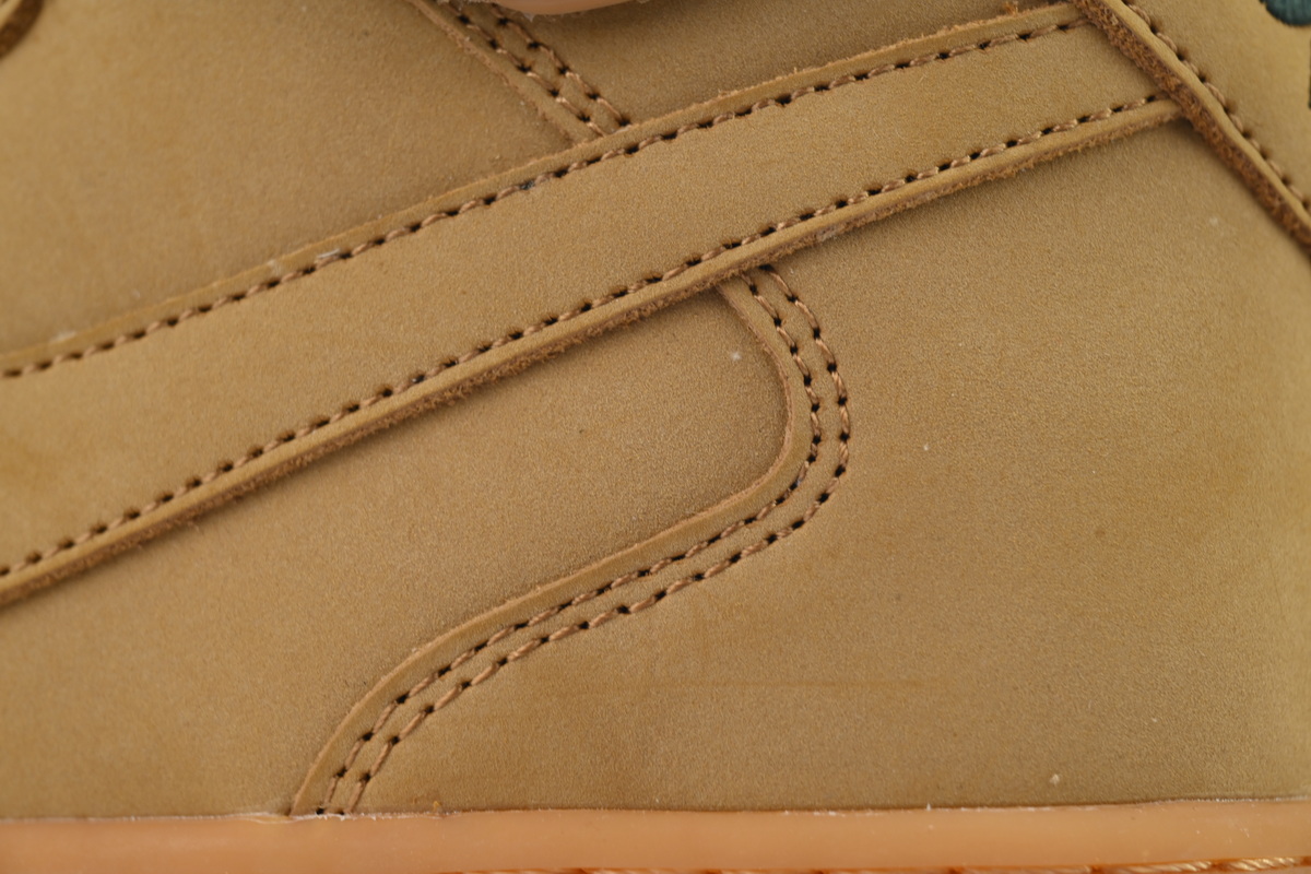 Coco Shoes Nike Air Force 1 Mid 07 PRM QS Flax 715889-200