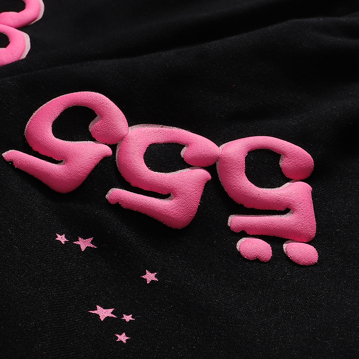 Sp5der Angel Number Hoodie & Sweatpant Set Black