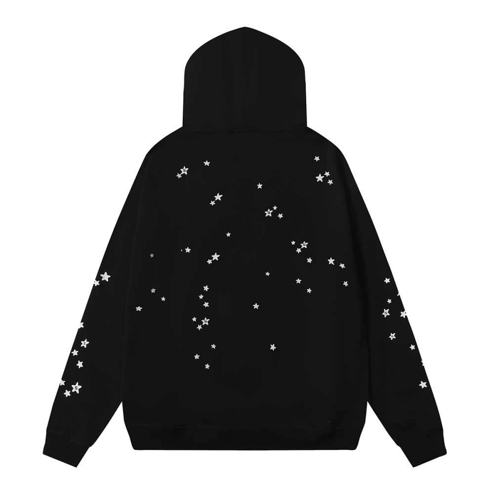 Sp5der Jeffery Hoodie & Sweatpant Set Black