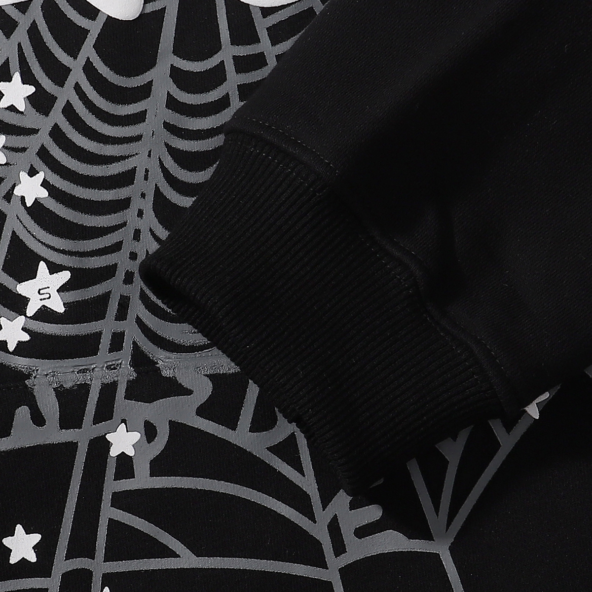 Sp5der Jeffery Hoodie & Sweatpant Set Black