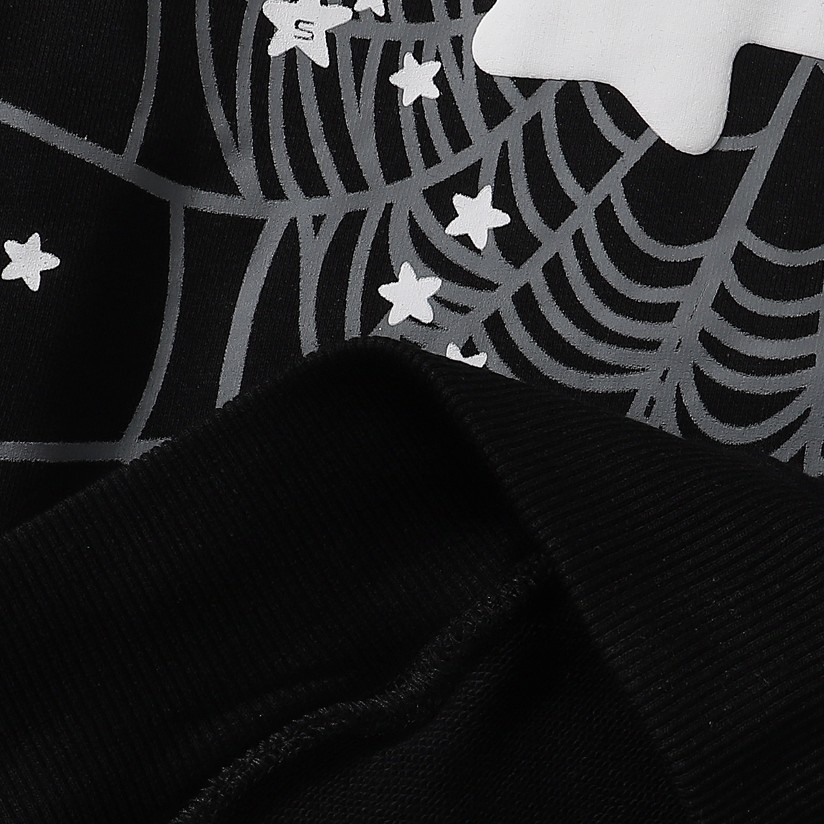 Sp5der Jeffery Hoodie & Sweatpant Set Black