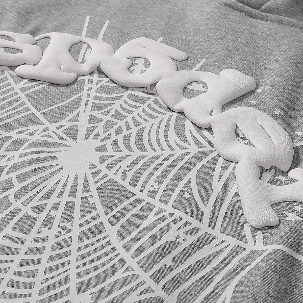 Coco Shoes Sp5der OG Web Hoodie & Sweatpant Set Grey