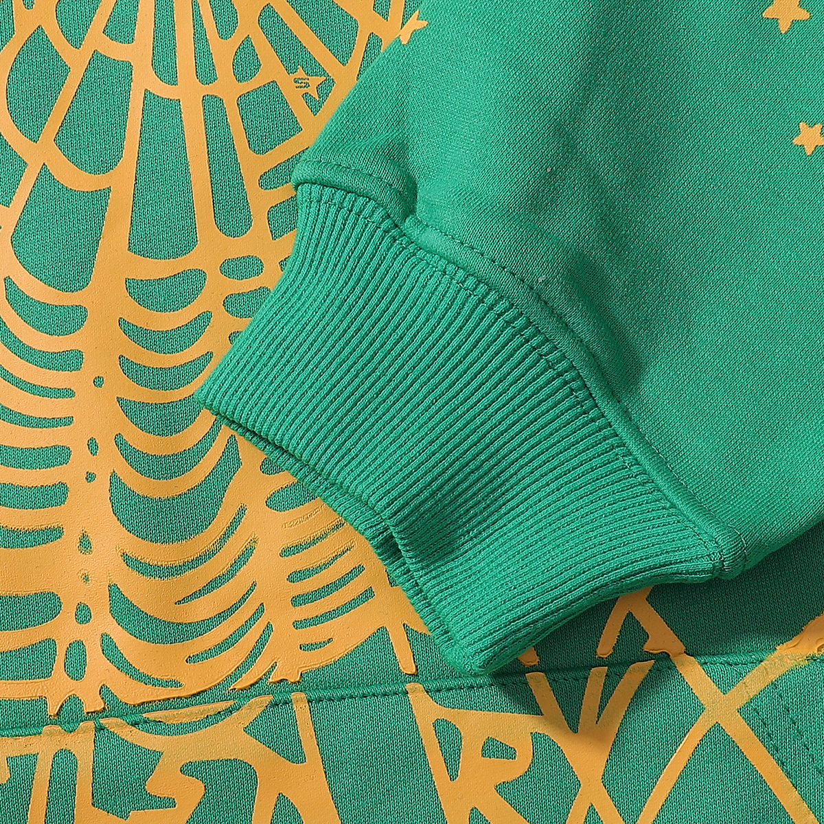 Sp5der Star OG Web V2 Hoodie & Sweatpant Set Dark Green