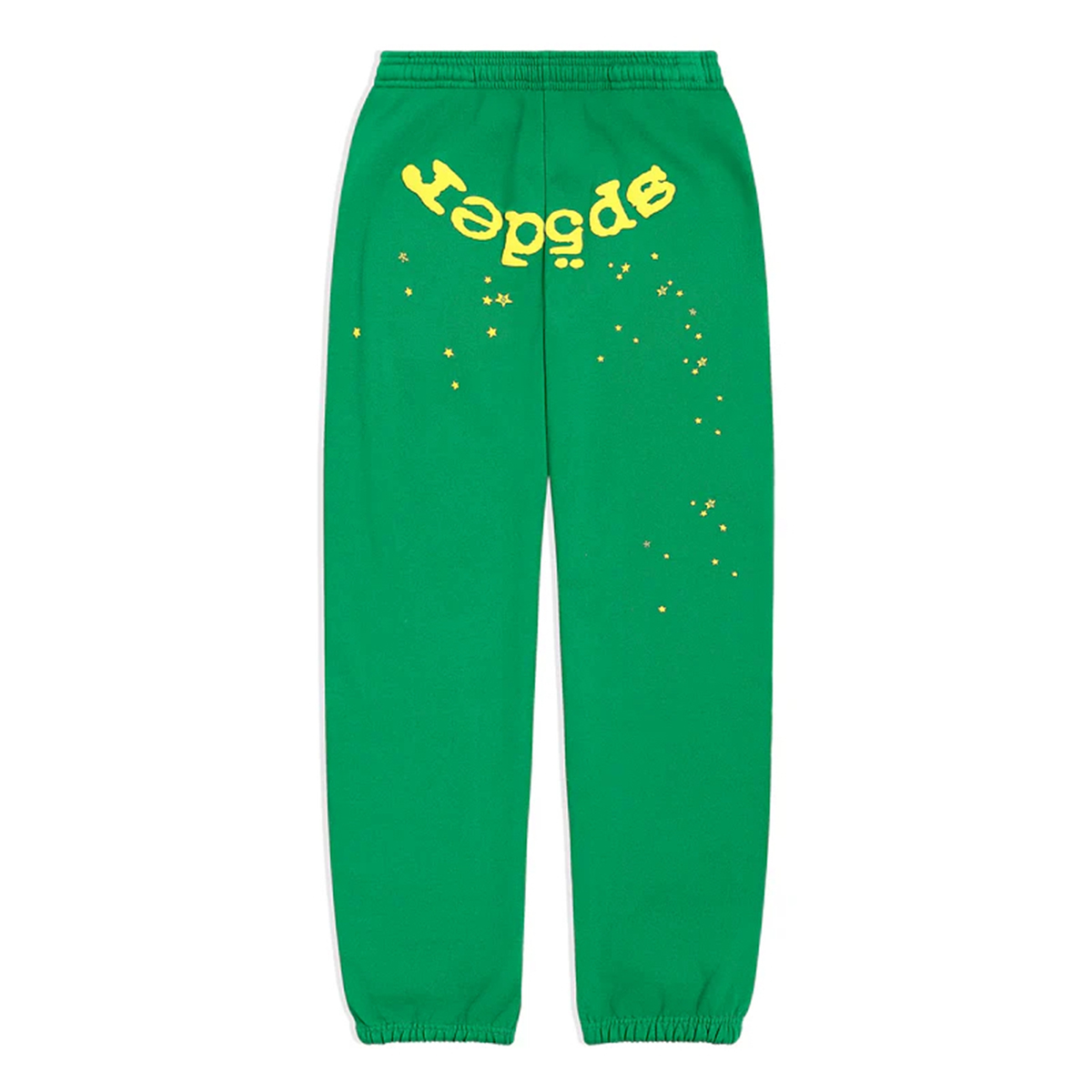 Sp5der Star OG Web V2 Hoodie & Sweatpant Set Grass Green